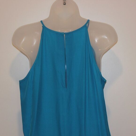 Amanda Uprichard Silk Blue Jumpsuit Romper Women Size S Small - Picture 8 of 12